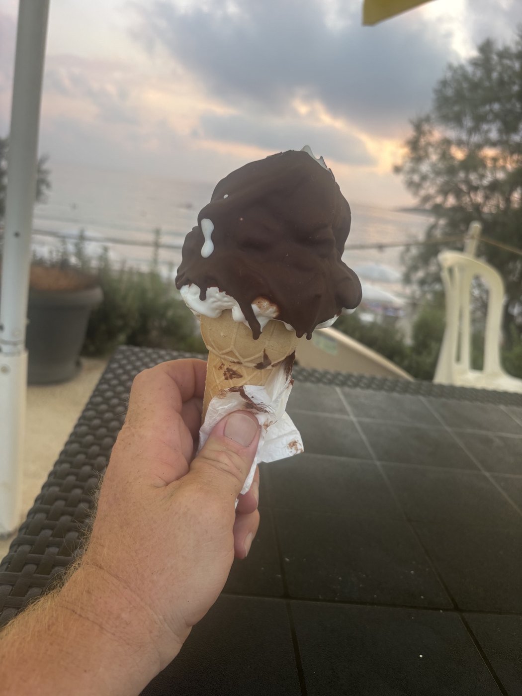 Eis am Meer – eigene Aufnahme
